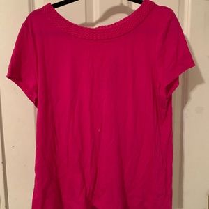 NWT - Talbots Pink Top PXL